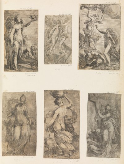 Apollon et Daphné, vers 1538-40 - Andrea Schiavone