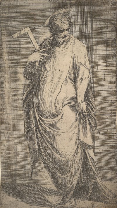 Saint Jacques le Mineur, de Christ et les Apôtres, vers 1548-50 - Andrea Schiavone
