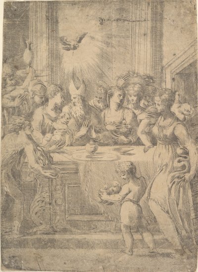 La présentation du Christ au temple, vers 1543-46 - Andrea Schiavone