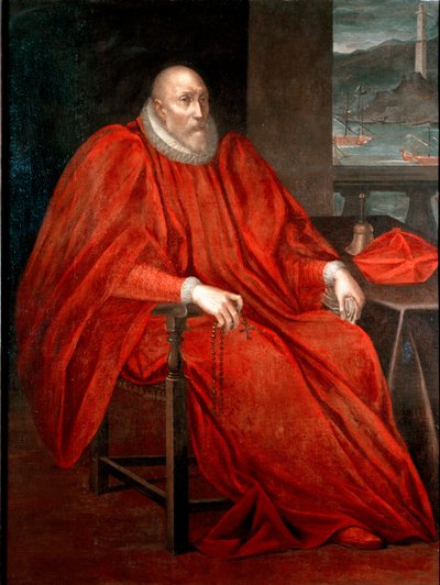 Portrait de Simone Spinola, doge de Gênes - Andrea Semino