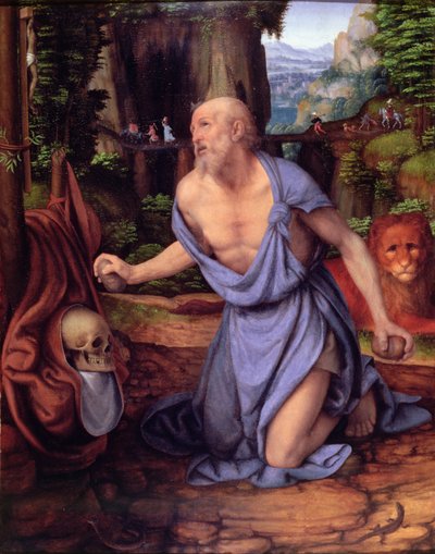 Saint Jérôme dans le désert, vers 1510-15 - Andrea Solario
