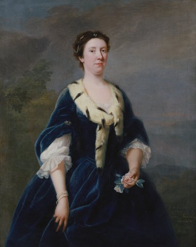 Portrait de Lady Oxenden - Andrea Soldi