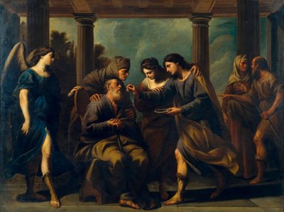 Tobie guérit son père aveugle - Andrea Vaccaro
