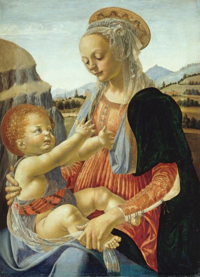Madone et Enfant - Andrea Verrocchio