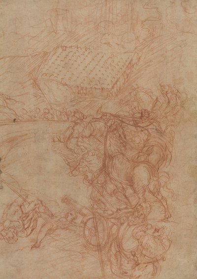 La Bataille de Spolète - Andrea Vicentino after Titian