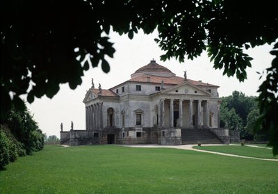 Vue de la villa Almerico-Capra dite la Rotonda - Andrea and Scamozzi Vincenzo Palladio