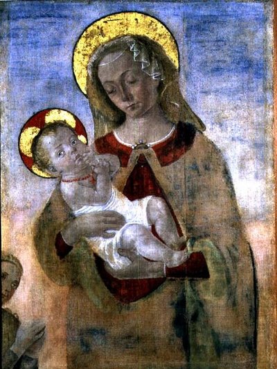 Madone et Enfant - Andrea del (school of) Verrocchio