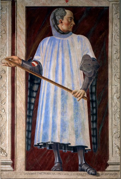 Portrait de Niccolo Acciaiuoli, grand sénéchal de Naples - Andrea del Castagno