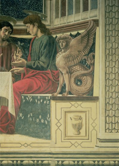 La Cène (détail de Saint Jacques le Mineur, 1447) - Andrea del Castagno