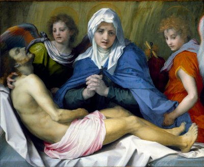 Lamentation sur le Christ mort - Andrea del Sarto