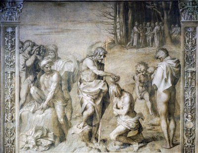 Saint Jean baptise les foules - Andrea del Sarto