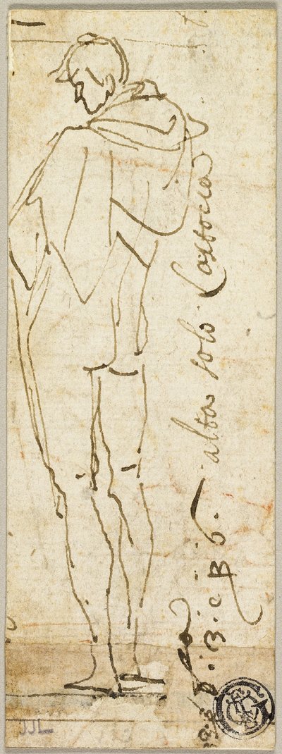 Homme nu debout - Andrea del Sarto