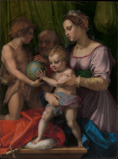 La Sainte Famille avec le jeune Saint Jean-Baptiste - Andrea del Sarto