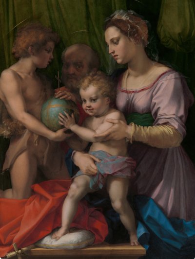 La Sainte Famille avec le jeune Saint Jean-Baptiste - Andrea del Sarto