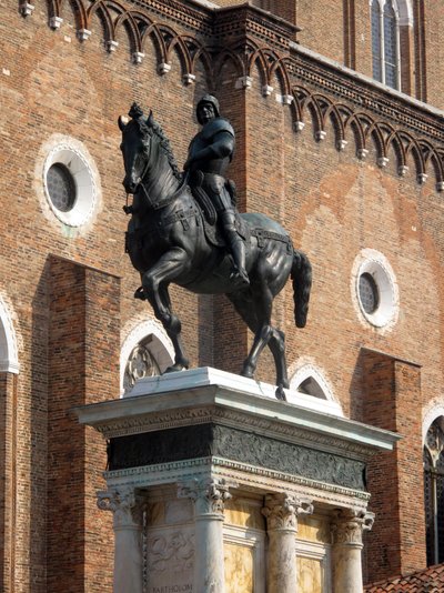 Statue équestre du condottiere Colleoni par Andrea del Verrocchio - Andrea del Verrocchio