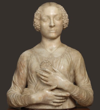 Dame avec un bouquet, vers 1475 - Andrea del Verrocchio