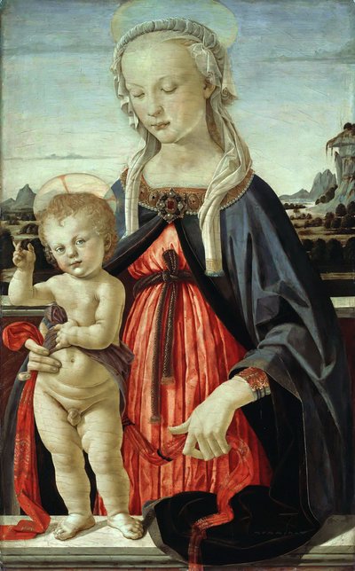 Madonna avec enfant, vers 1470 - Andrea del Verrocchio