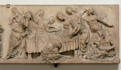 Relief montrant la mort de Francesca Tornabuoni - Andrea del Verrocchio