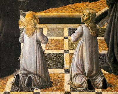 Sainte Monique (détail) - Andrea del Verrocchio