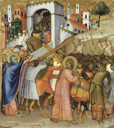 Christ sur le chemin du Calvaire - Andrea di Bartolo