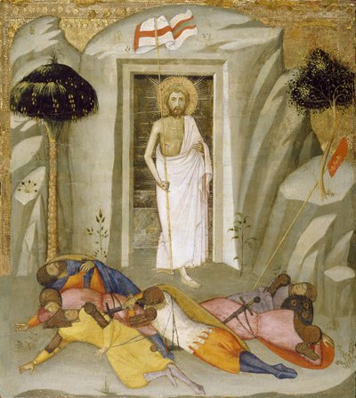 La Résurrection, c.1390-1410 - Andrea di Bartolo