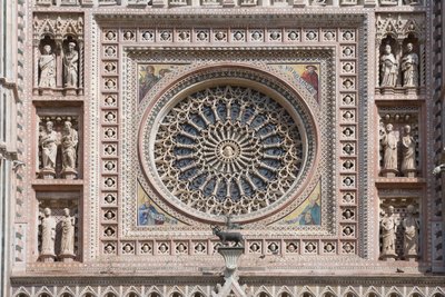 Rosace, Cathédrale Santa Maria Assunta, Orvieto, Ombrie, Italie - Andrea di Cione Orcagna