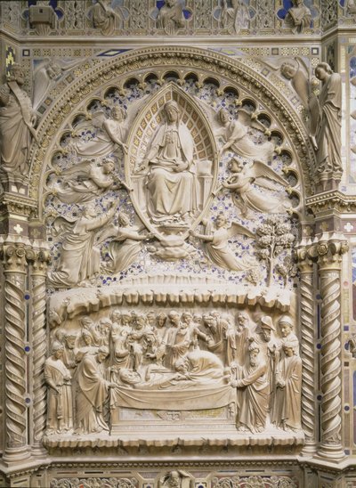 Tabernacle, détail montrant la mort et l