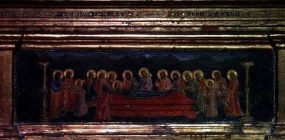 La Madone de la Ceinture (détail) - Andrea di Giusto Manzini