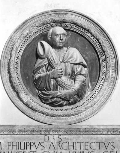 Buste de Filippo Brunelleschi (1377-1446) - Andrea di Lazzaro Cavalcanti