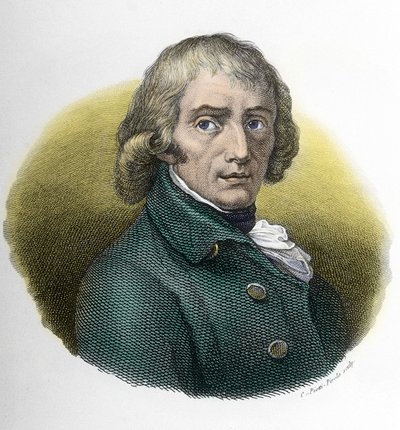 Portrait de Giuseppe Parini (1729-1799), gravure d