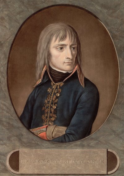 Le général Bonaparte en 1798 - gravure par Andrea Appiani (1754-1817) - Andrea the Elder (after) Appiani
