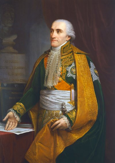 Portrait de Luigi Giuseppe Arborio di Gattinara (1754-1828), Marquis de Breme, Ministre de l
