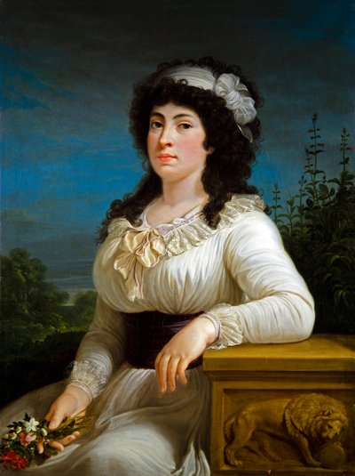 Portrait de Marianna Movigia Reina - Andrea the Elder Appiani