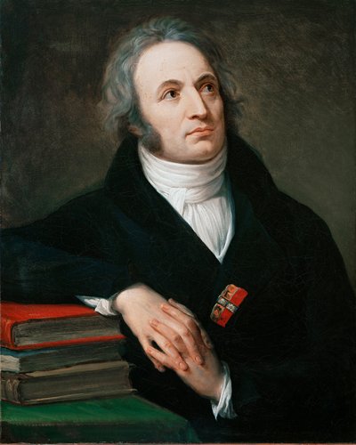 Portrait du poète Vincenzo Monti (1754-1828). Peinture d
