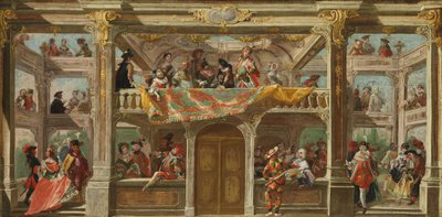 Un bal masqué en Bohême - Andreas Altomonte