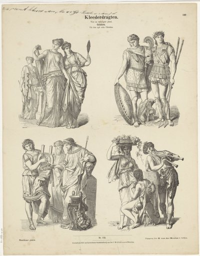 Vêtements / Vingt-quatrième plaque. / Grecs. / De l