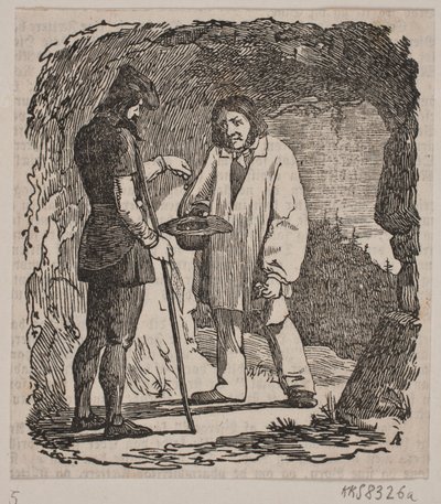 Rübezahl et le paysan - Andreas Flinch