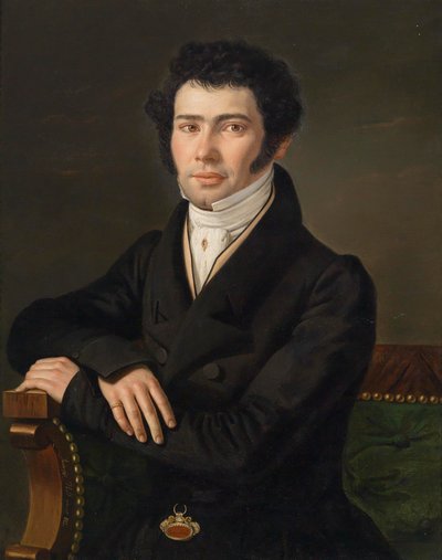 Portrait de Gaspari Spontini (1774-1851), compositeur d
