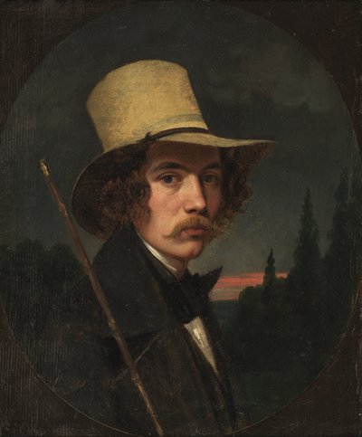 Autoportrait - Andreas Herman Hunæus