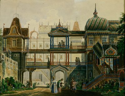 Décor de scène pour l