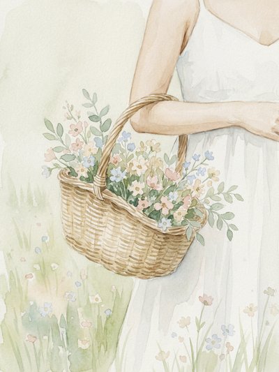 Panier de fleurs sauvages - Andreas Magnusson