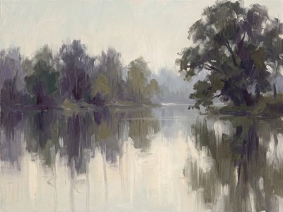 Reflets brumeux de rivière - Andreas Magnusson