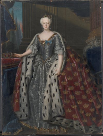 Sophie Magdalene, reine de Christian VI - Andreas Møller