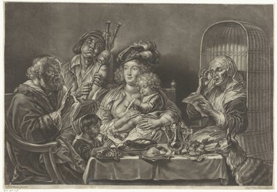 Comme les vieux chantaient, ainsi les jeunes sifflent - Andreas van Rijmsdijck