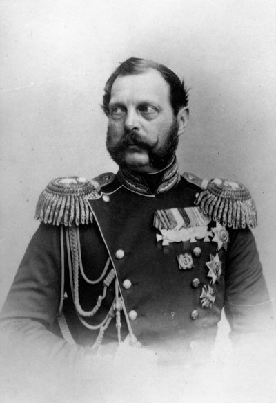 Tsar Alexandre II de Russie, vers 1860 - Andrei Deniere
