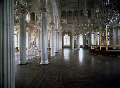 Vue de la salle du pavillon du Petit Ermitage - Andrei Ivanovich Stackenschneider