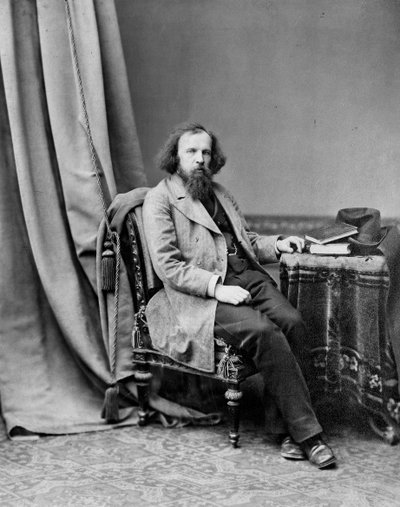 Dmitri Mendeleïev, chimiste russe, vers 1880-1882 - Andrei Osipovich Karelin