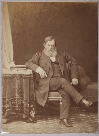 Pavel Melnikov, pseudonyme Andrei Petcherski - Pavel Ivanovich Melnikov (1818-1883), par Andrei Osipovich Karelin (1837-1906). Photo Albumin - Andrei Osipovich Karelin