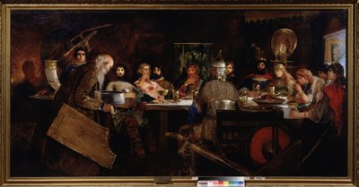 Banquet chez le grand duc Vladimir le Grand - Andrei Petrovich Ryabushkin