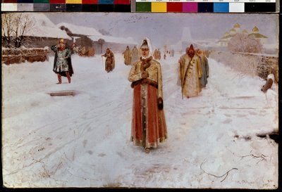 Dimanche - Andrei Petrovich Ryabushkin
